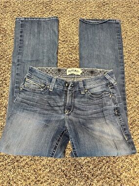 Ariat R.E.A.L. Women’s Mid Wash Boot Cut Jeans - Size 30L
